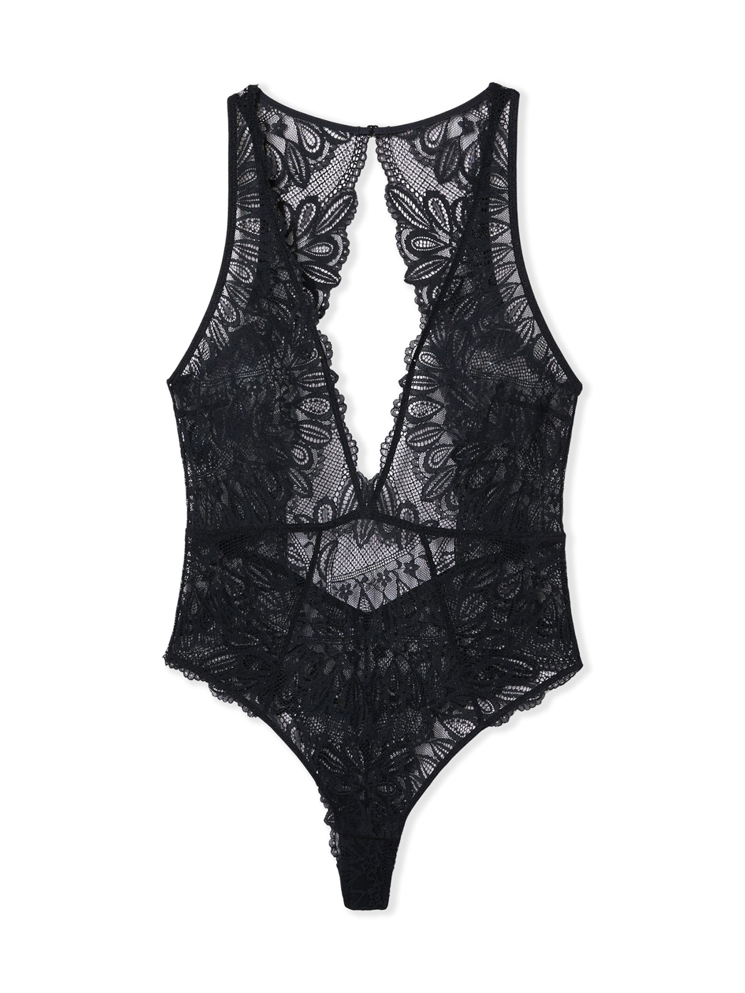 Body 'Persienne' di ETAM in nero: frontale