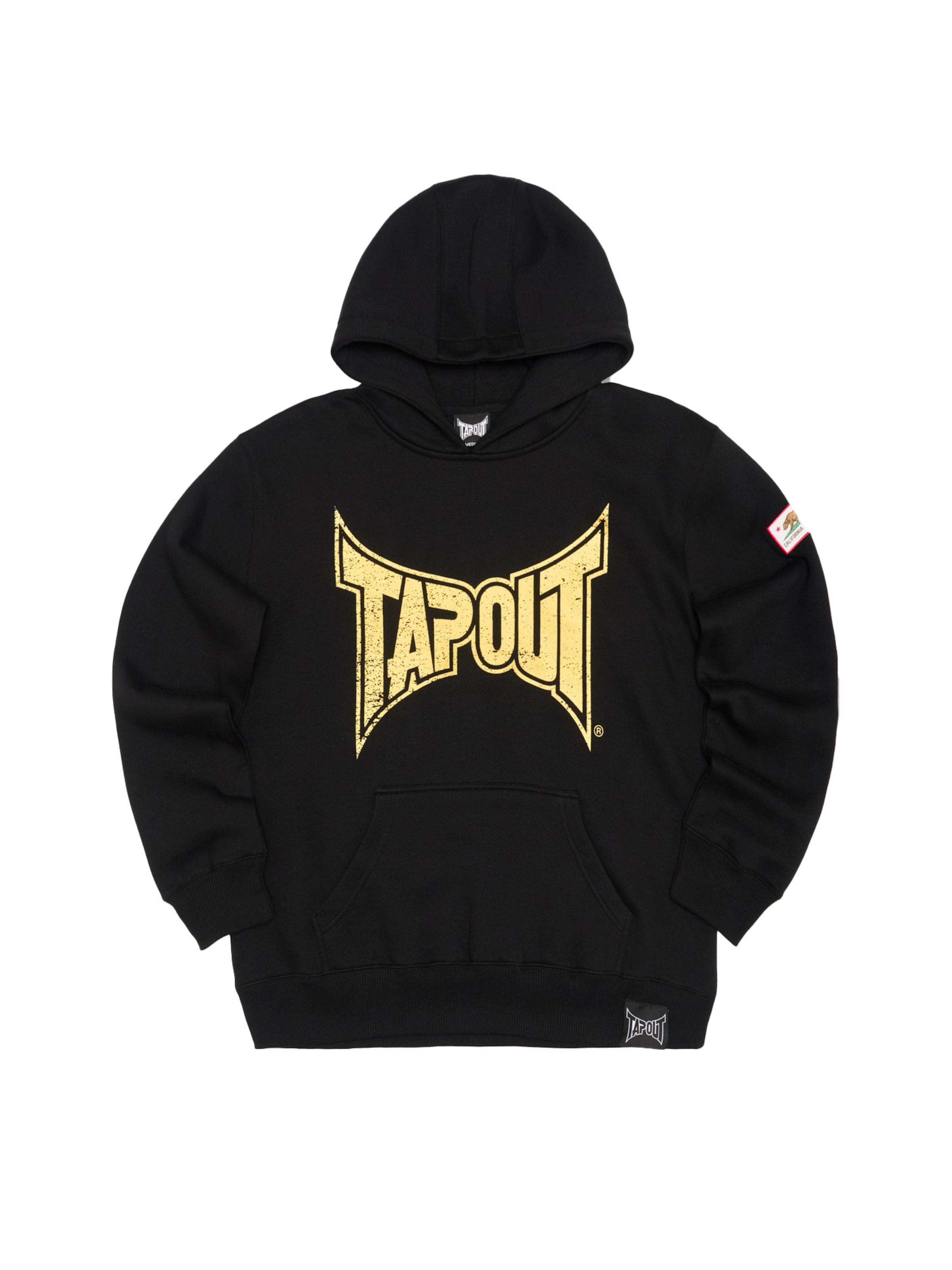 Sweat-shirt 'Poway' Tapout en noir : devant