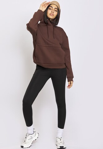 FRESHLIONS Sweatshirt 'Balina' in Bruin