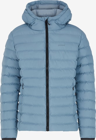 PROTEST Winterjas 'PRTFAIR JR' in Blauw: voorkant