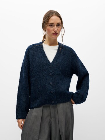 OBJECT Strickjacke 'OBJHarry' in Blau: Vorderseite