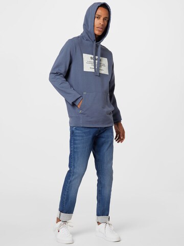 Sweat-shirt 'MANDIORE' ECOALF en bleu