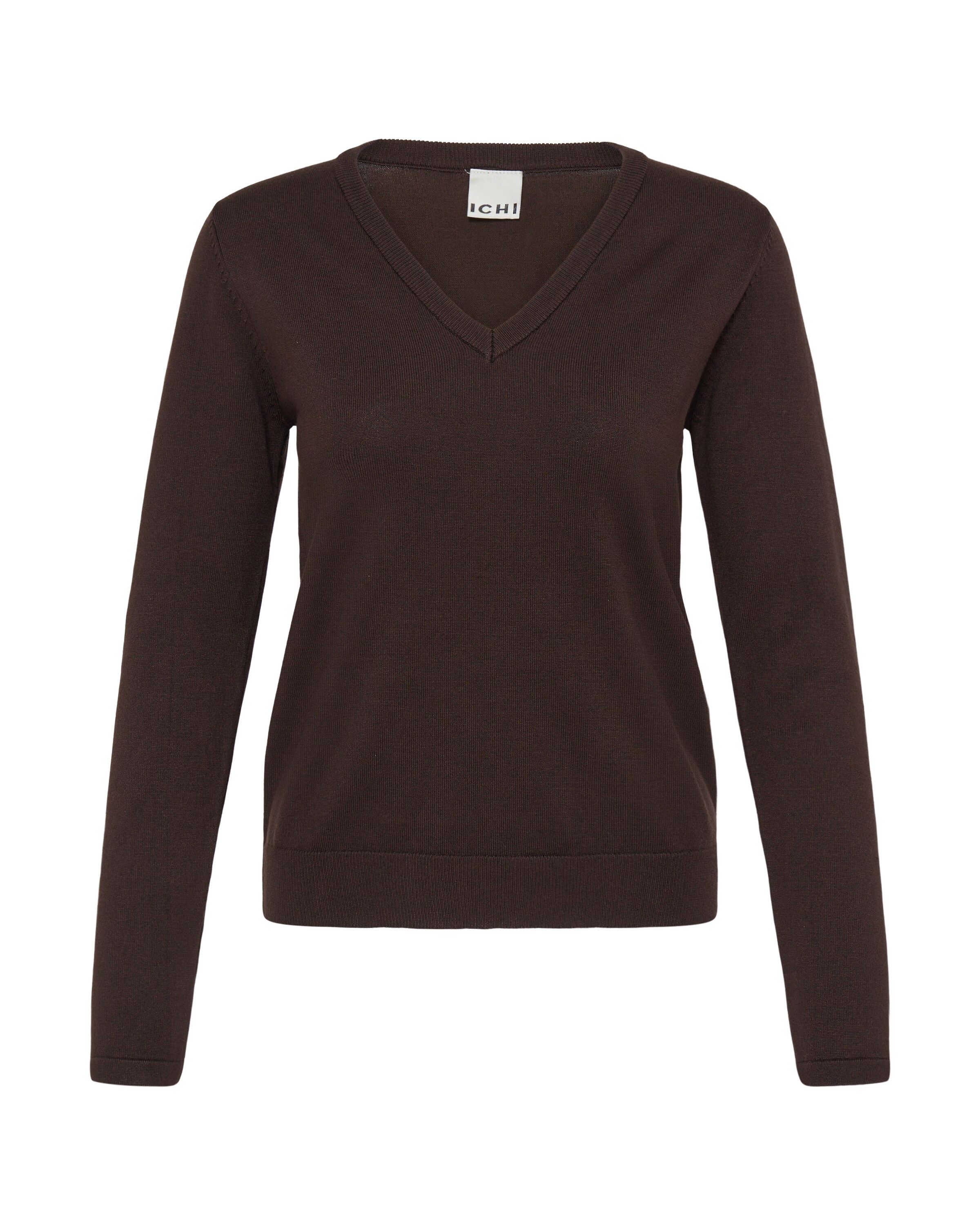 ICHI Pullover in Braun: Vorderseite