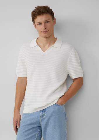 QS Shirt in Beige: front