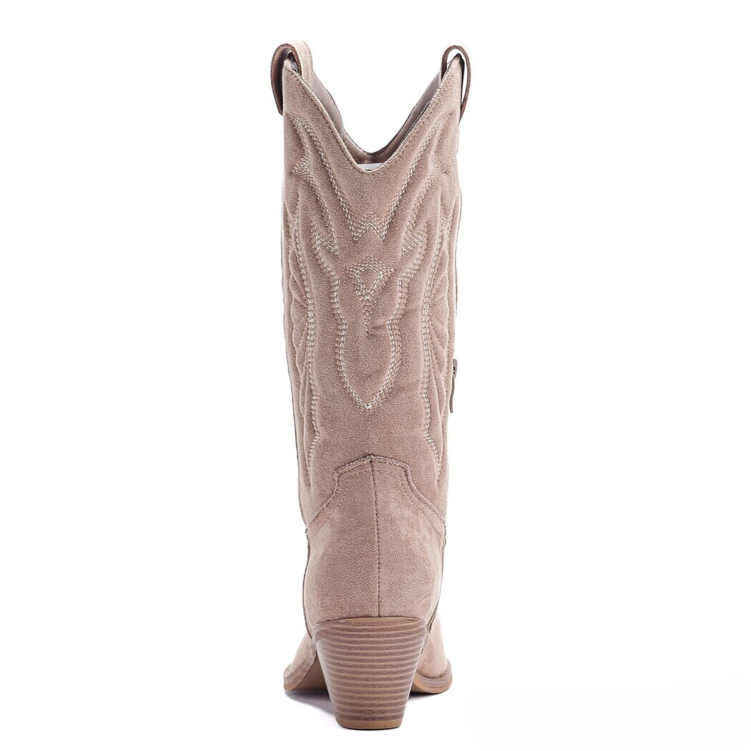 Stivale da cowboy di Elara in beige