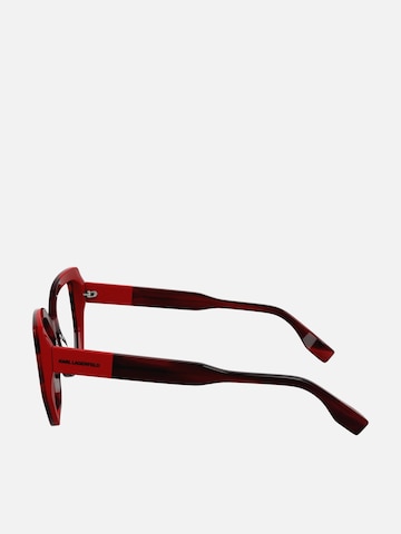 Karl Lagerfeld Zonnebril 'Karl Lagerfeld KL6174 53/17/145 Eyewear Frame' in Rood