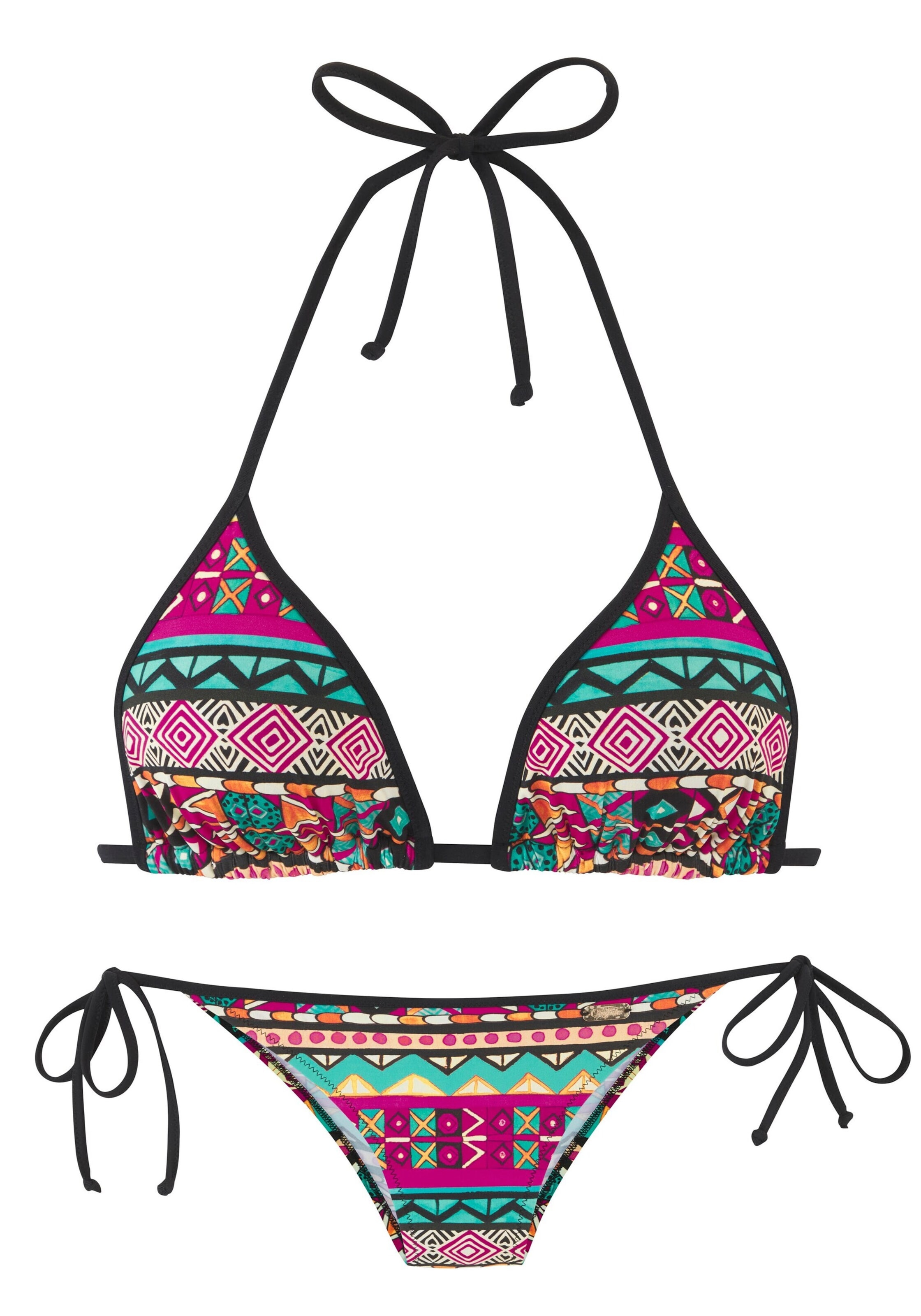 BUFFALO Triangel Bikini in Pink: Vorderseite
