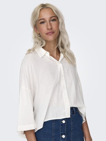 Chemisier 'ASTRID' ONLY en blanc