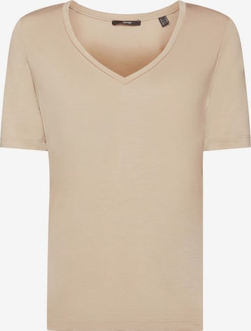 ESPRIT Shirt in Beige: voorkant