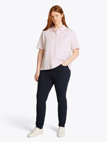 Tommy Hilfiger Curve Shirt '1985' in Pink