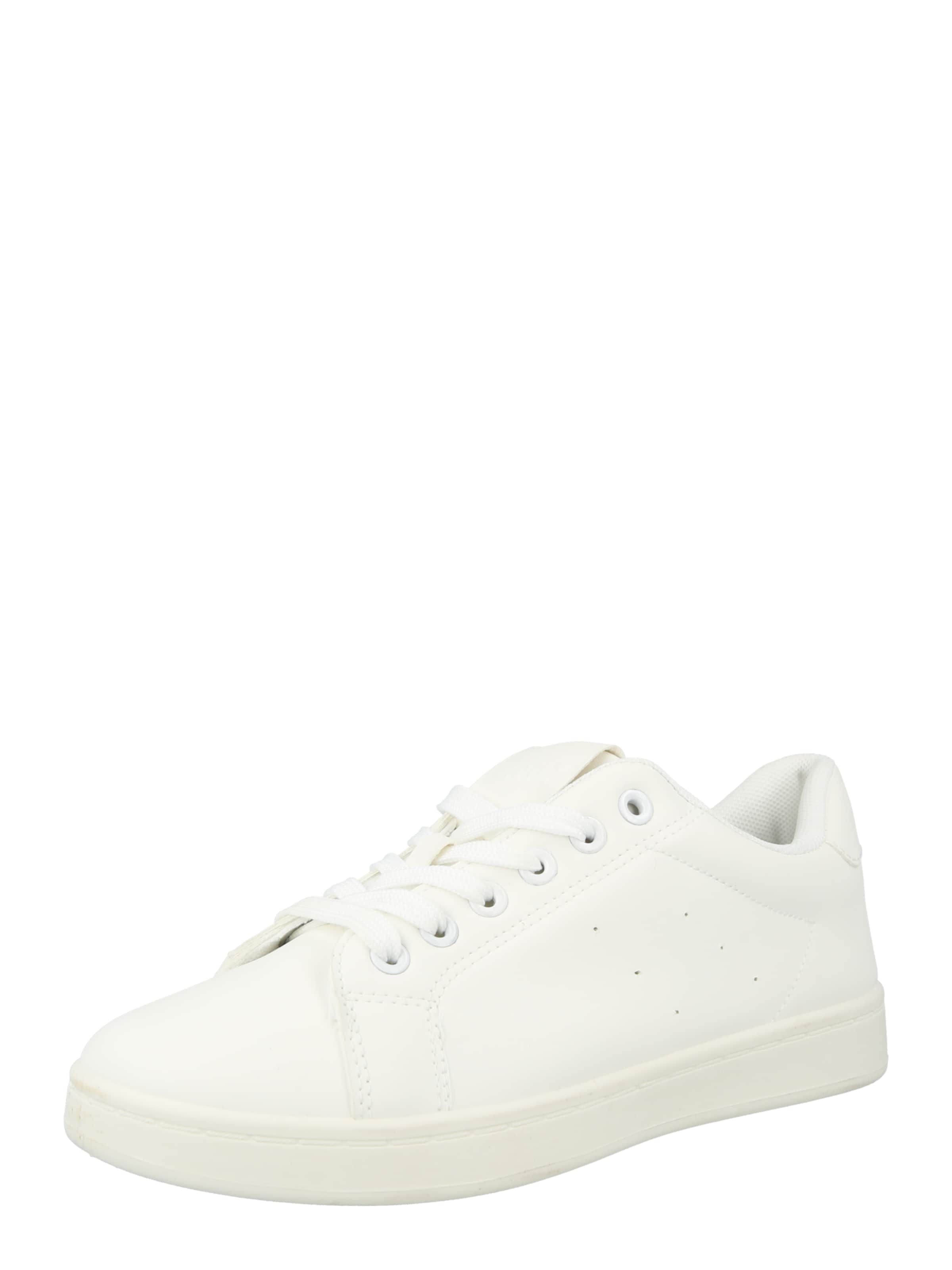 ONLY - Zapatillas deportivas bajas 'ONLSMASHIE' en blanco: frente