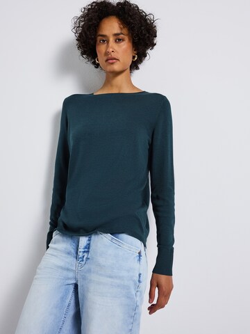 STREET ONE - Jersey en azul: frente