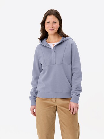 VAUDE Sweatshirt 'Manukau' in Grijs: voorkant