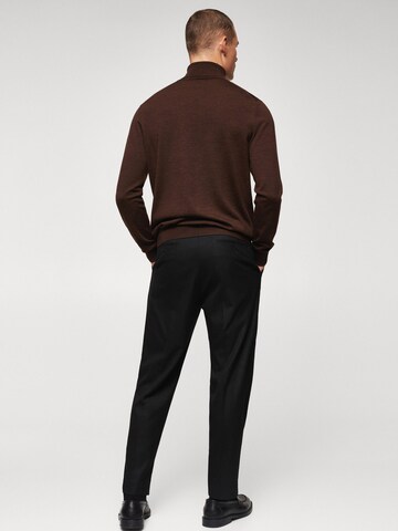 MANGO MAN Sweater 'Willyt' in Brown