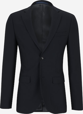 mėlyna TOPMAN Priglundantis modelis Klasikinis švarkas: priekis