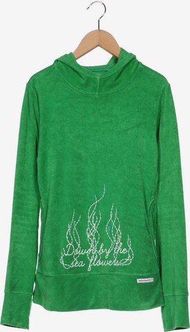 Blutsgeschwister Sweatshirt & Zip-Up Hoodie in M in Green: front