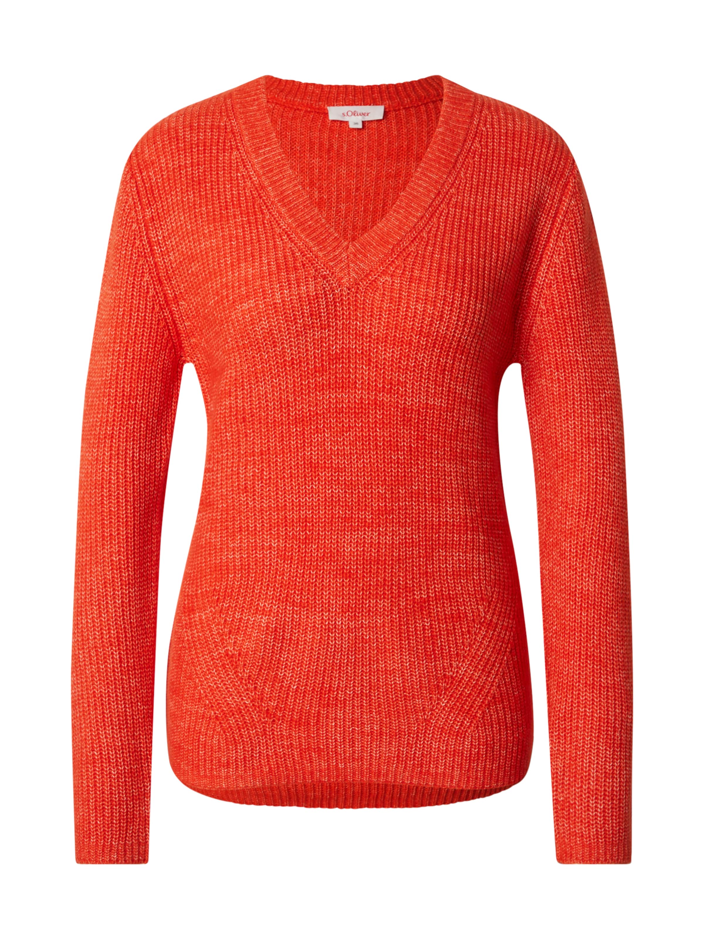 s.Oliver Пуловер в оранжево: отпред