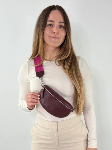 Sacs banane 'MILA small' lePelou en rouge