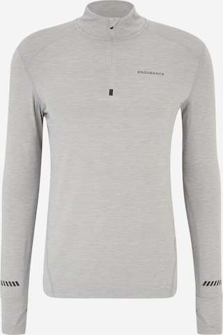 ENDURANCE - Camiseta funcional 'Tune' en gris: frente