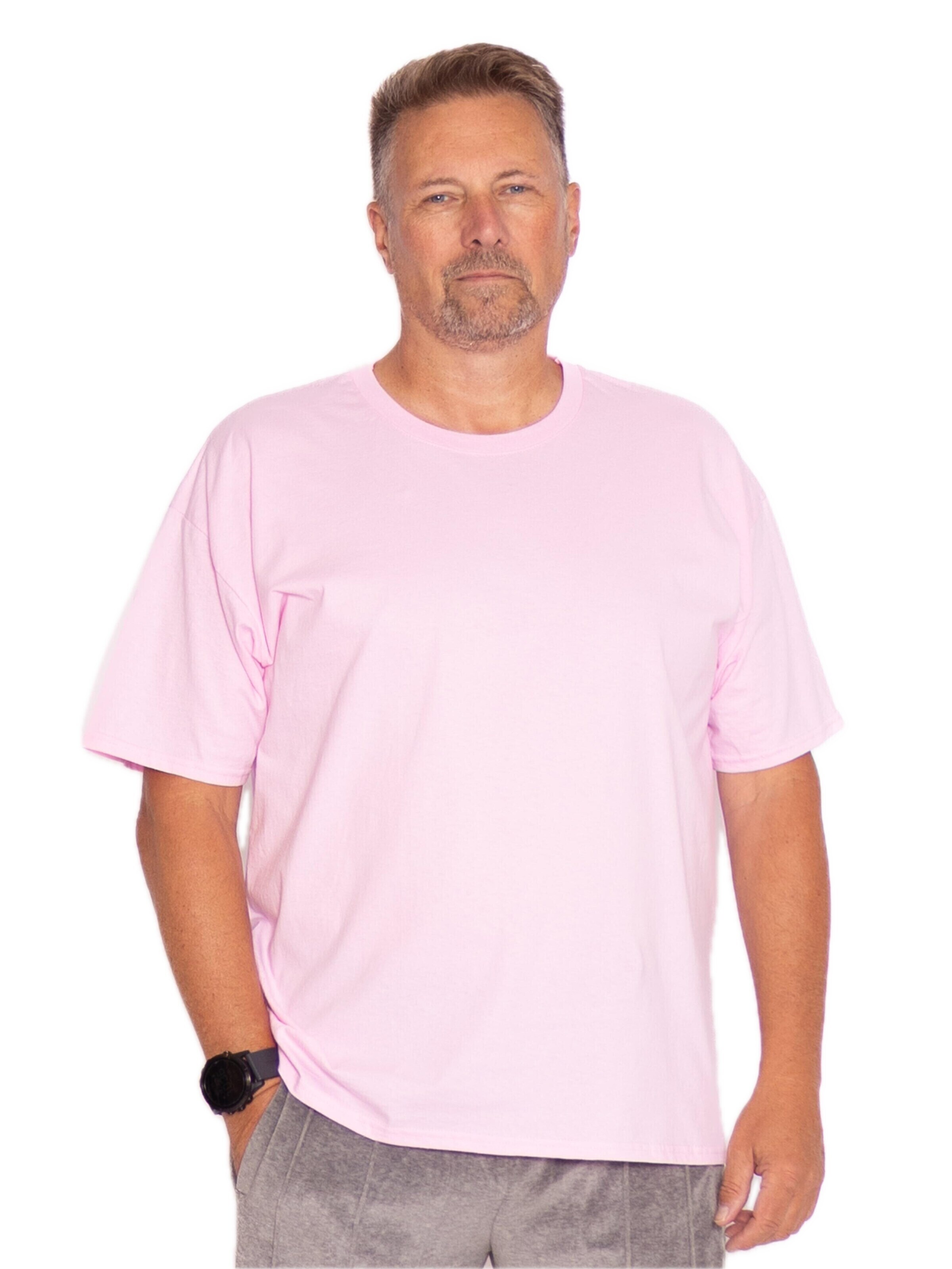 FRUIT OF THE LOOM Shirt 'T-shirt 3-pack' in Pink