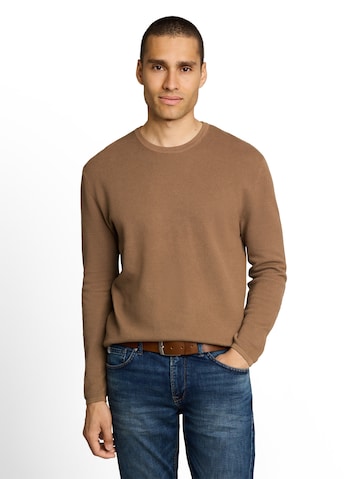 TOM TAILOR DENIM - Jersey en marrón: frente