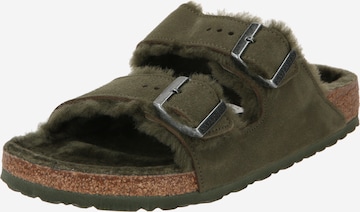 zaļš BIRKENSTOCK Ādas čības 'Arizona': no priekšpuses