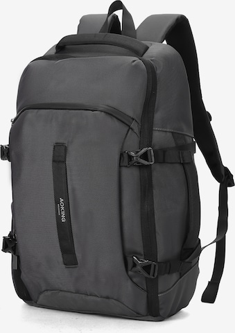 Sac à dos Aoking en gris : devant