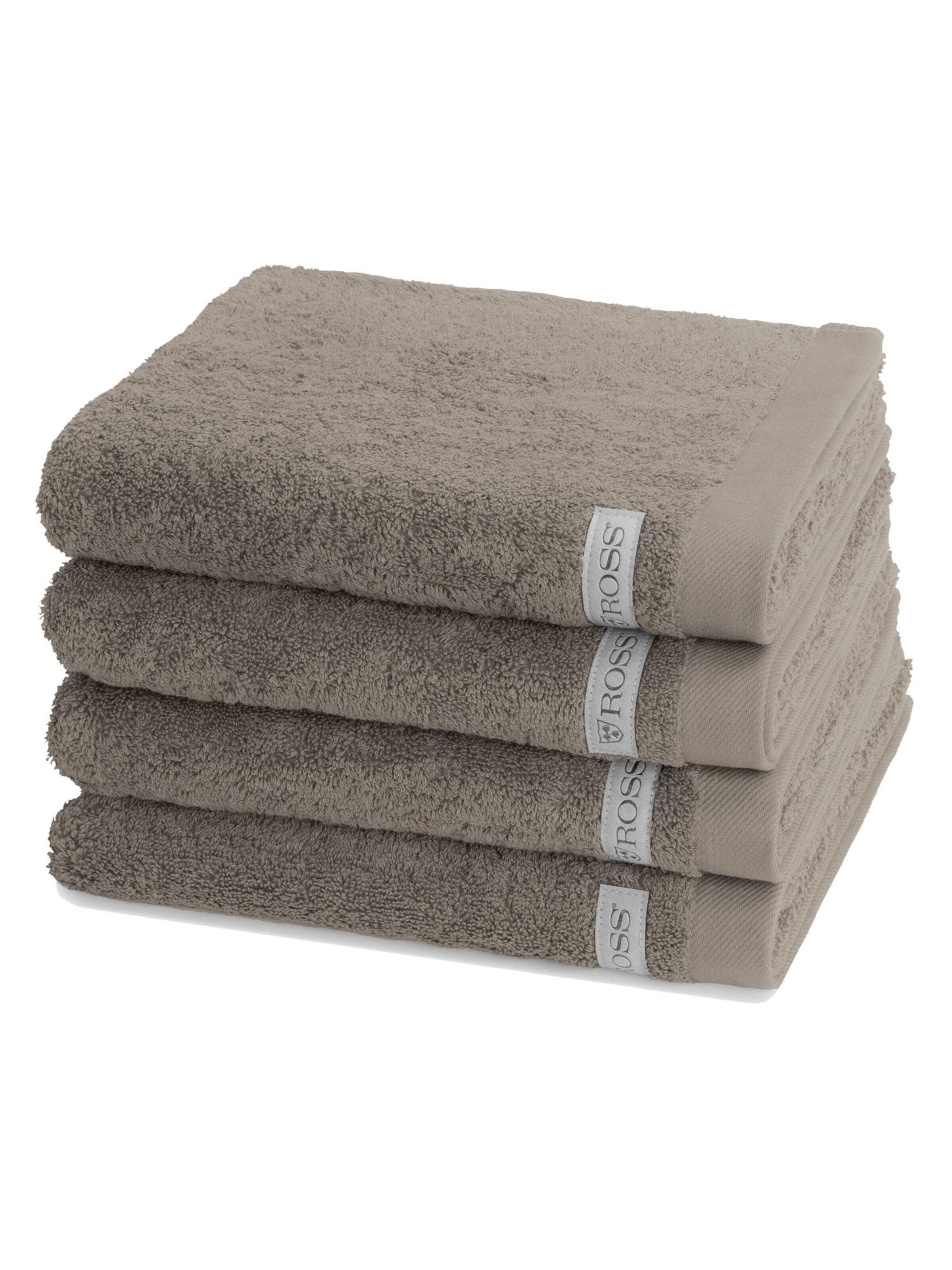 ROSS Handtuch 'Sinfonie'‌‌‌ in Grau: Vorderseite