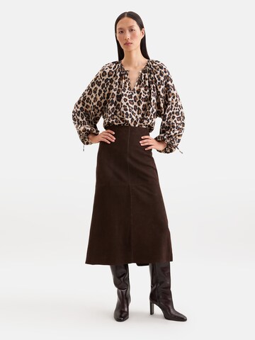 SEIDENSTICKER Blouse in Beige