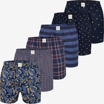 Phil & Co. Berlin Boxershorts ' Classics ' in Gemengde kleuren: voorkant