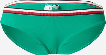 Slip costum de baie de la TOMMY HILFIGER pe verde: față