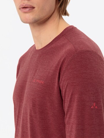 VAUDE Functioneel shirt 'Rosemoor III' in Rood