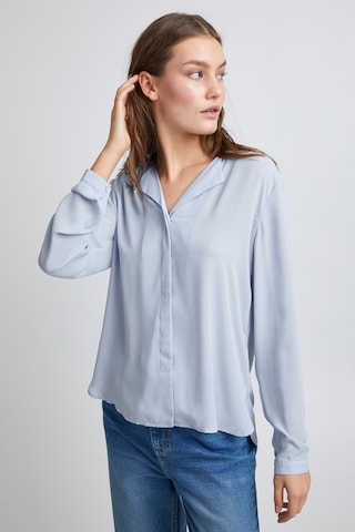 b.young Blouse 'Hialice' in Blauw: voorkant