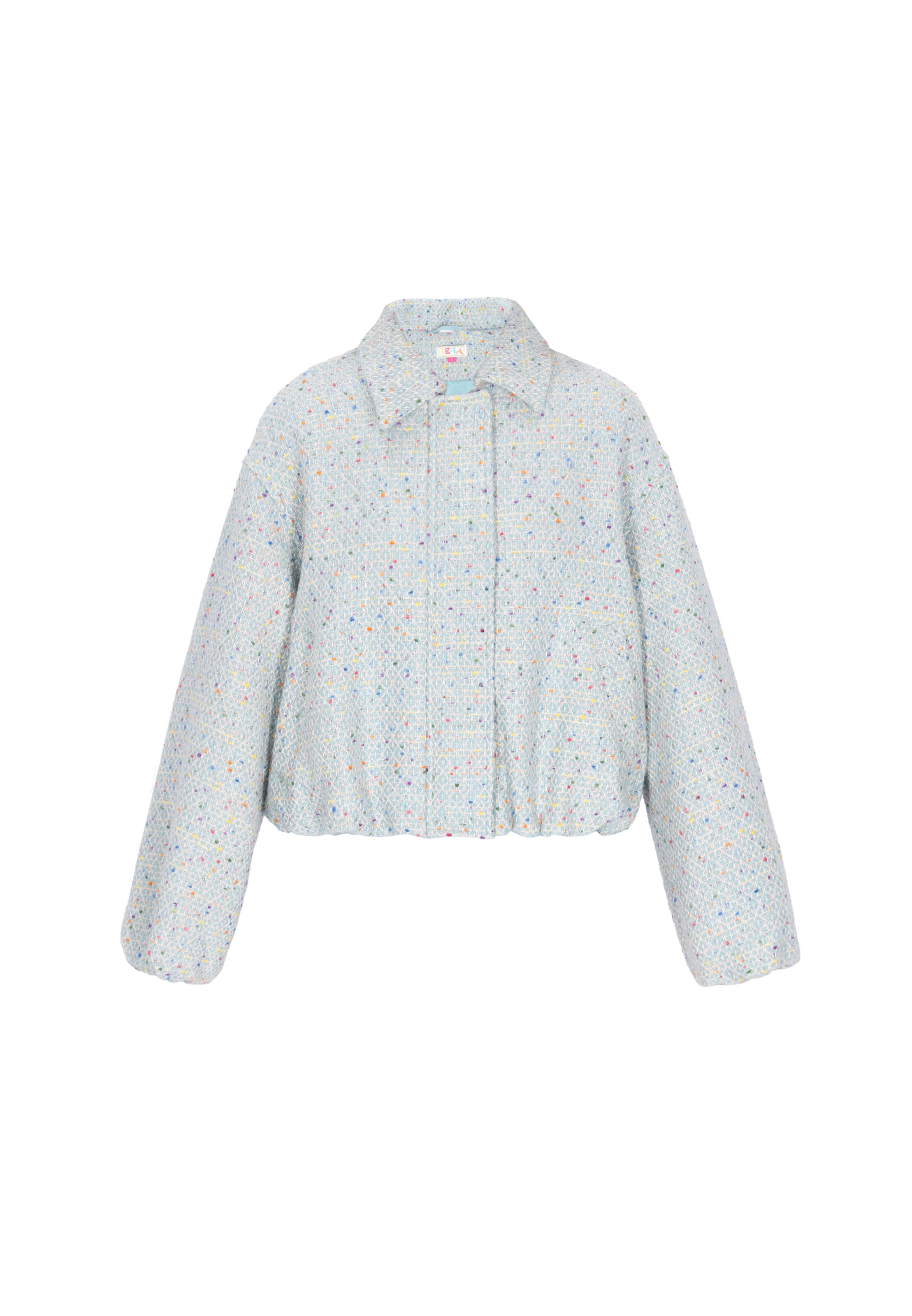 IZIA Tussenjas in Blauw: voorkant