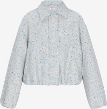 IZIA Tussenjas in Blauw: voorkant