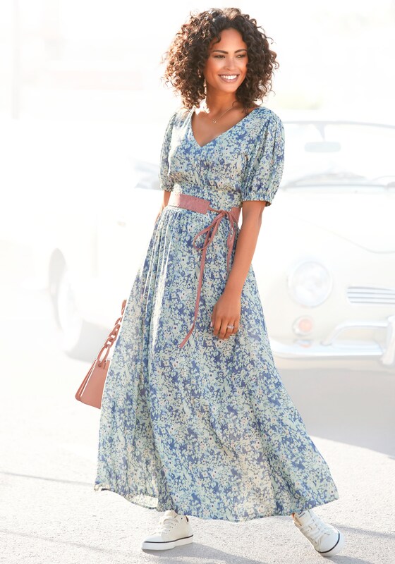 BUFFALO Dress in Dusty Blue