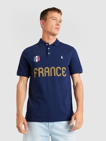 Polo Ralph Lauren - Camisa em azul: frente