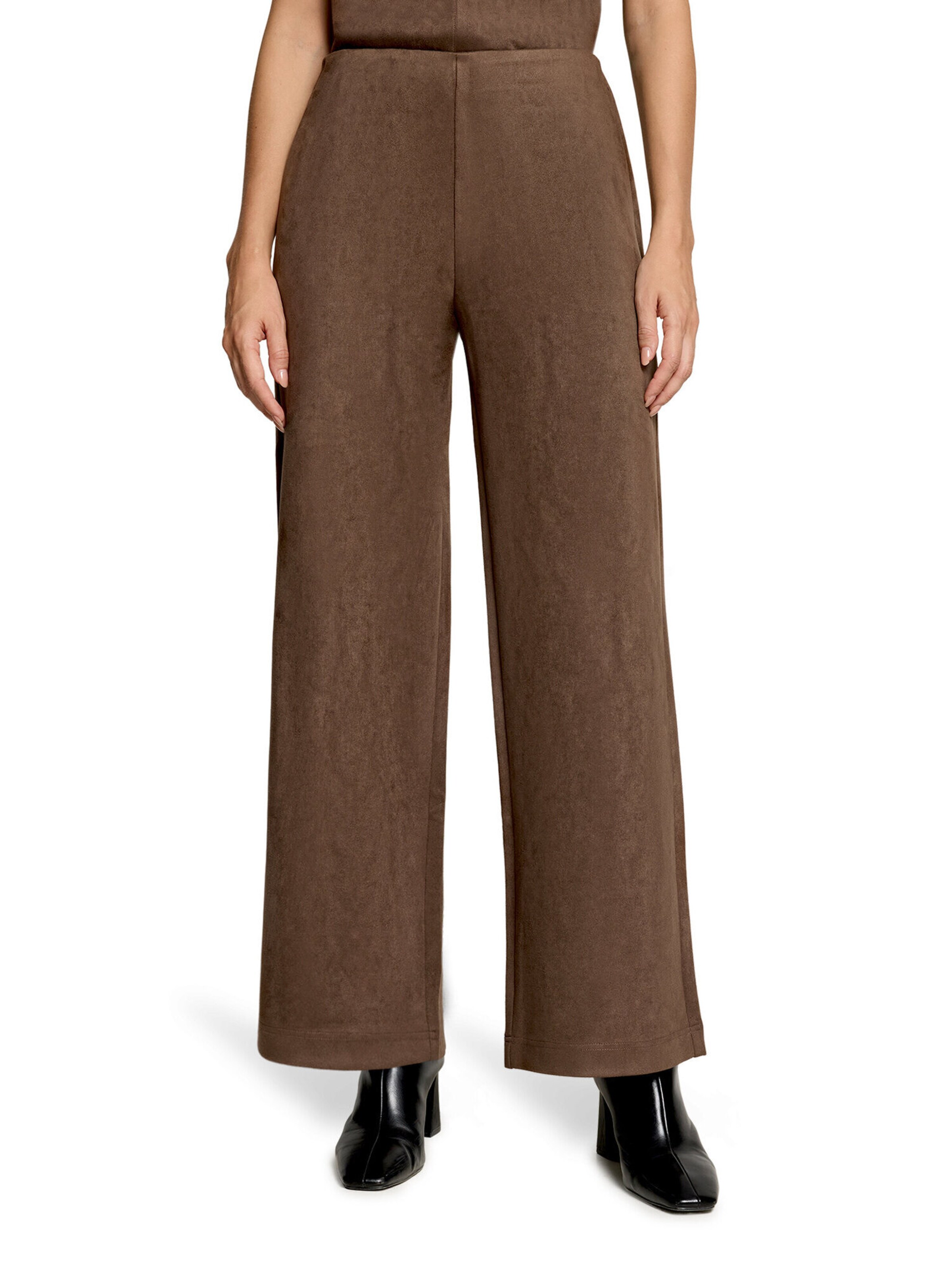 Cartoon Regular Hose in Braun: Vorderseite
