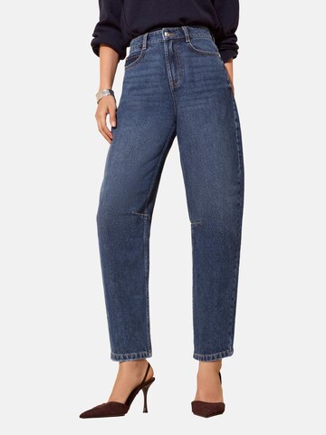 Barrel Jeans di Friends Like These in blu: frontale