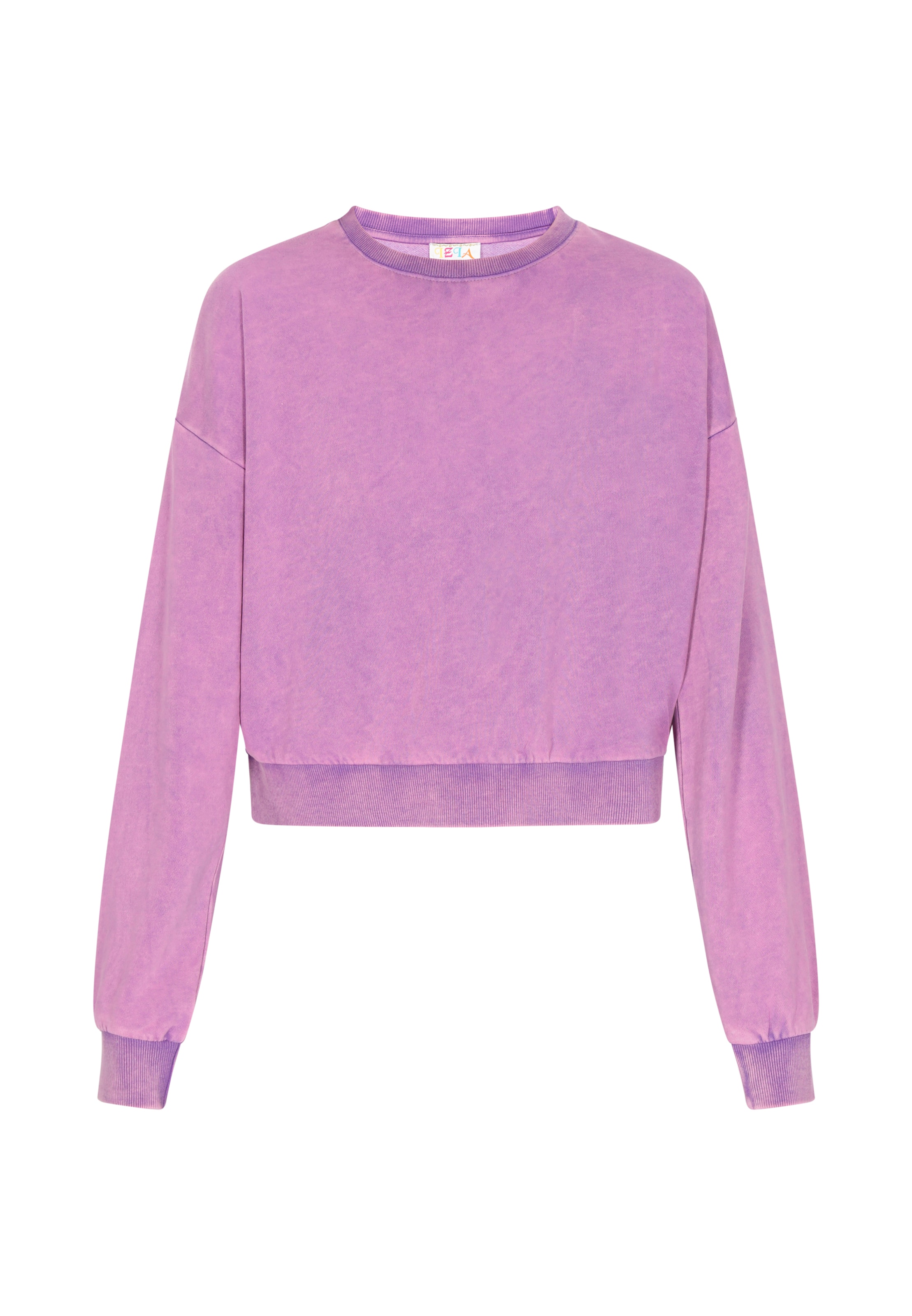 IZIA Μπλούζα φούτερ 'Fashion Look' σε λιλά: μπροστά