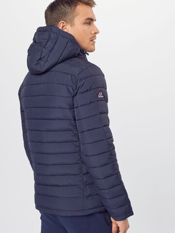 Superdry Tapered Winterjas 'OTTOMAN ARCTIC' in Blauw