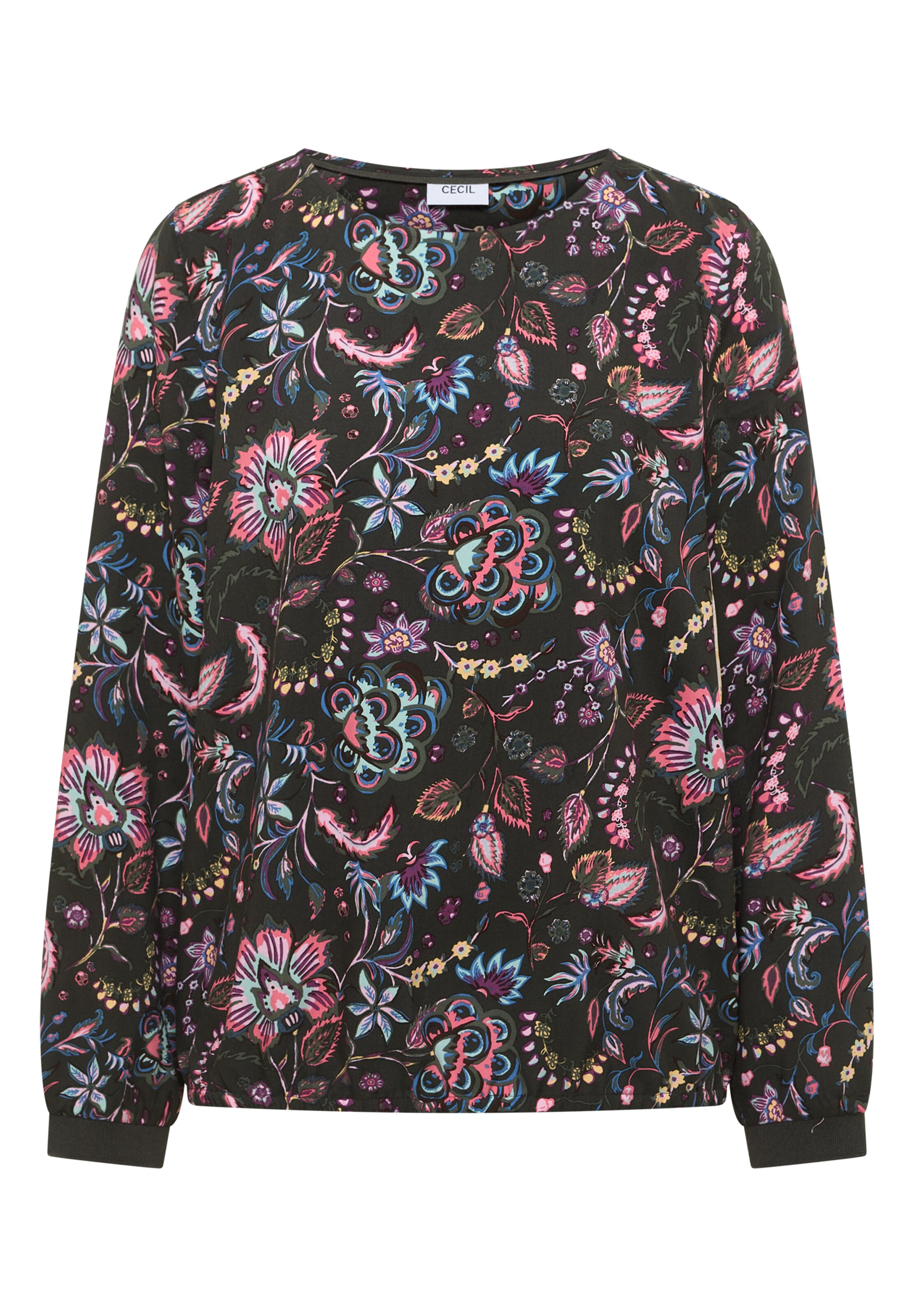 CECIL Bluse in Grün: Vorderseite