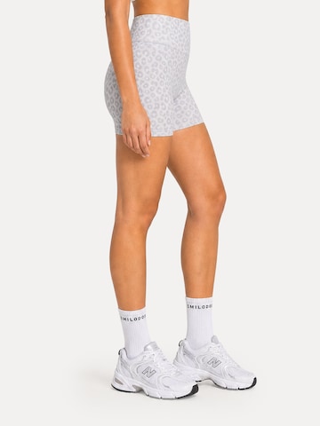 Skinny Leggings ' Velvara ' Smilodox en gris