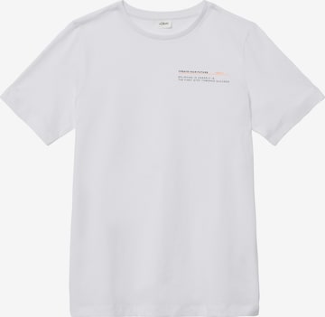 s.Oliver Shirt in Weiß: Vorderseite