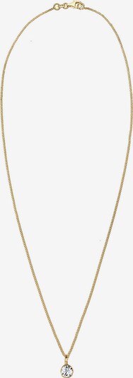 ELLI Necklace 'Kreis' in Gold / Transparent, Item view