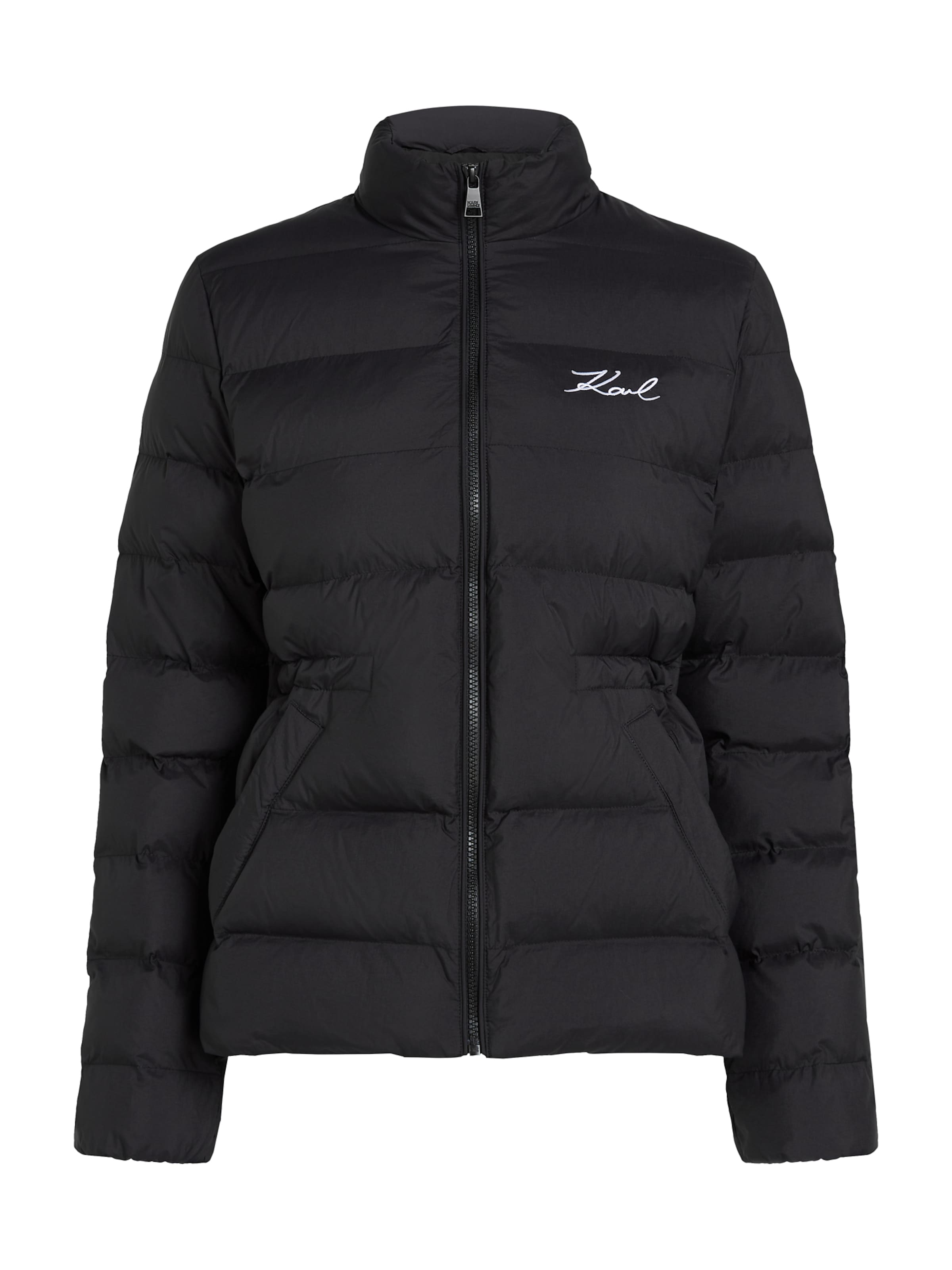 Karl Lagerfeld Tussenjas in Zwart: voorkant