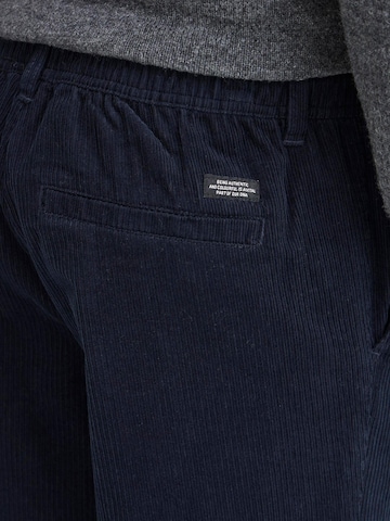 BLEND Loosefit Chinohose ' BHMalvin-Cord ' in Blau
