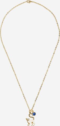 Gemshine Necklace in Gold: front