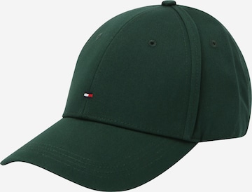 Casquette TOMMY HILFIGER en vert : devant