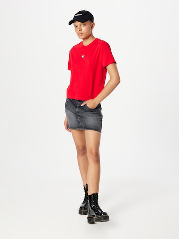 T-shirt 'Classic' Tommy Jeans en rouge